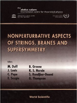 cover image of Nonperturbative Aspects of Strings, Branes and Supersymmetry--Proceedings of the Spring School On Nonperturba
